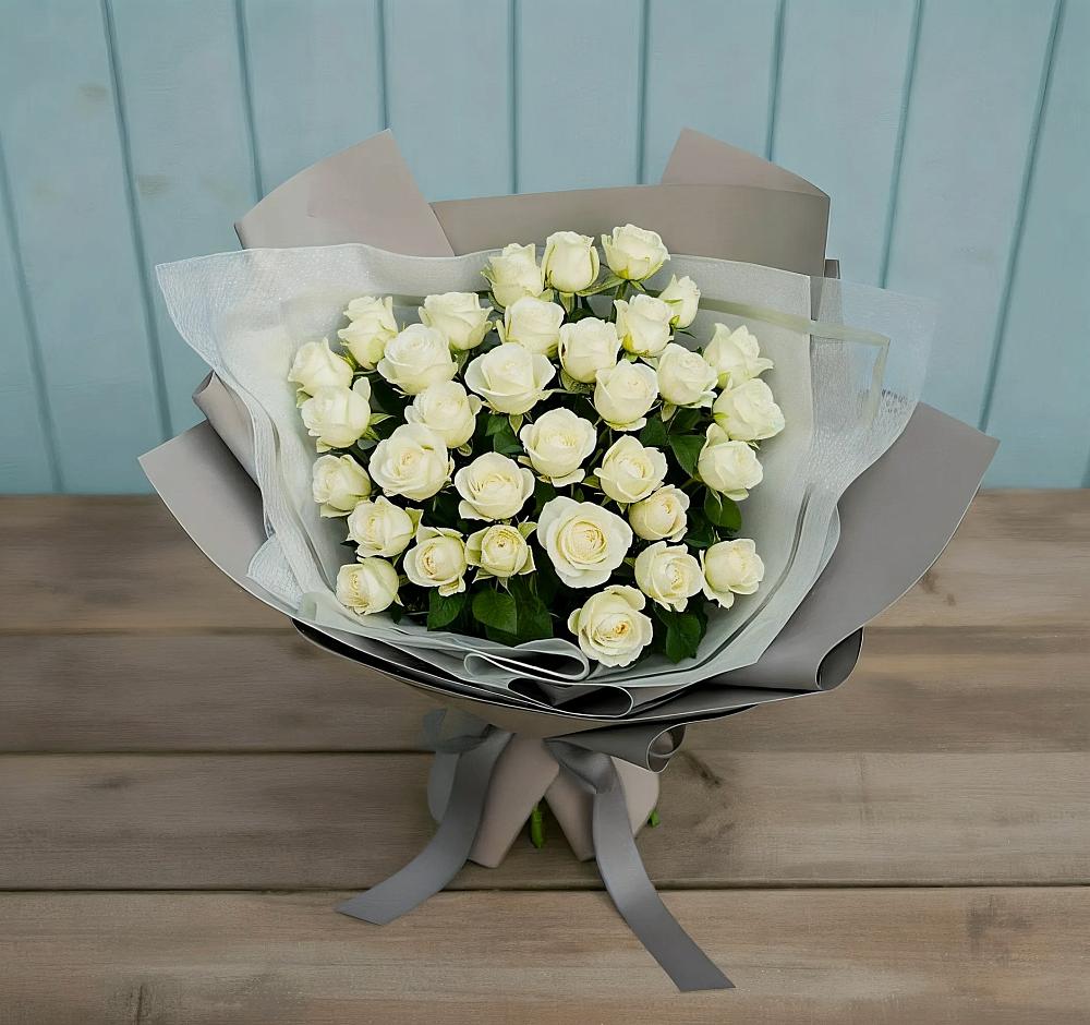 Букет Белоснежная нежность в Колчаново