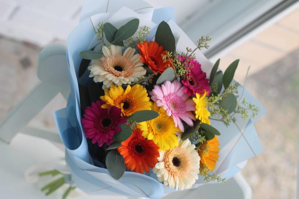 Букет цветов из: Герберы в Колчаново