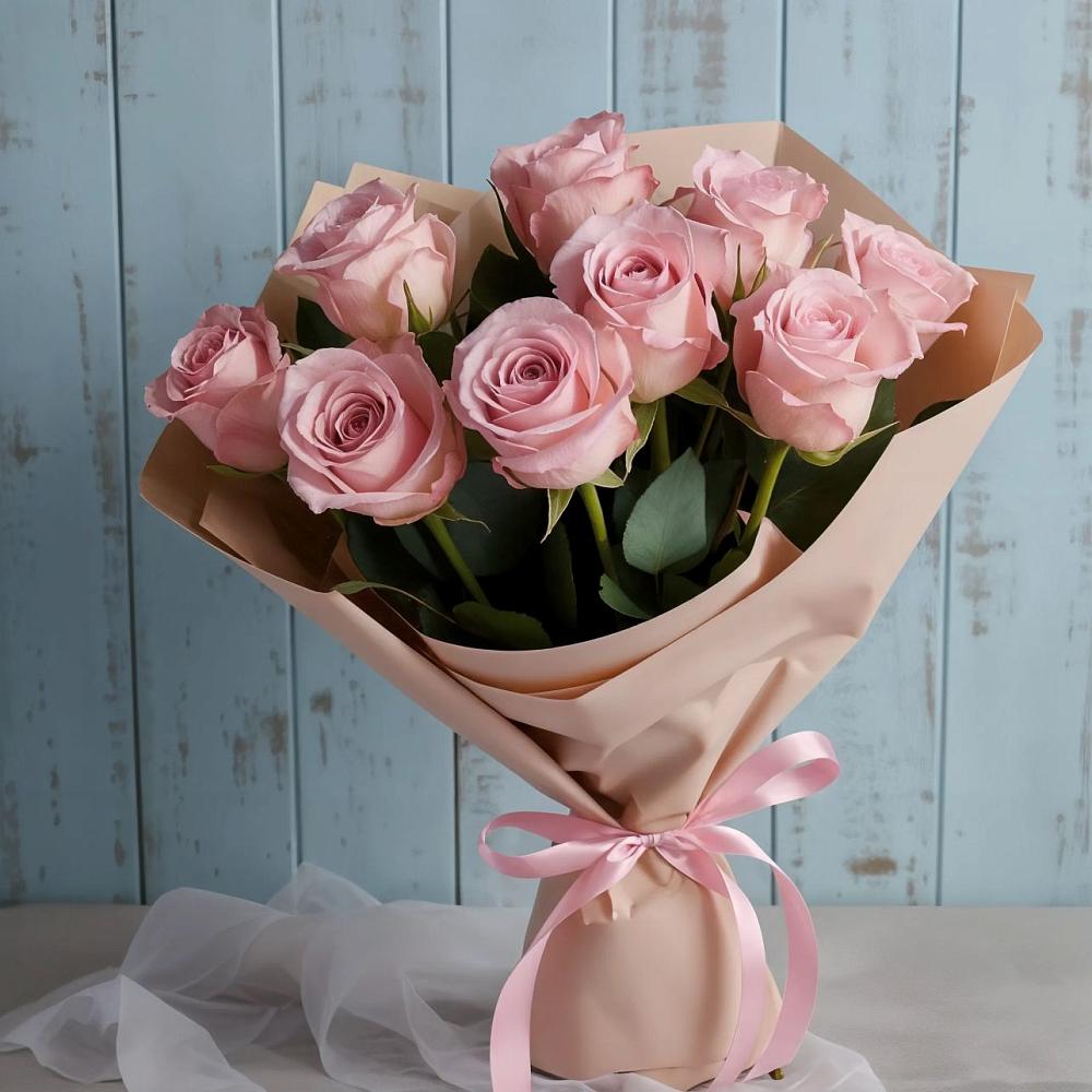 Букет цветов из: Розы в Колчаново