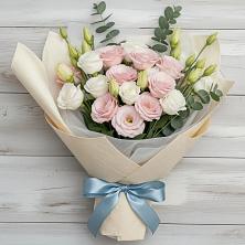 Букет цветов из:  Лизиантусы в Колчаново