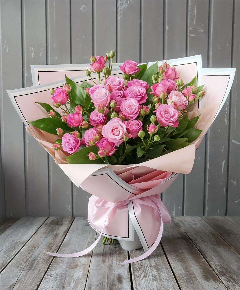 Букет Розовый кустик в Колчаново
