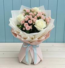 Букет цветов из:  Розы в Колчаново