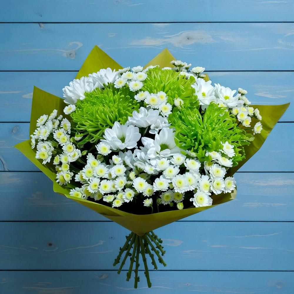 Букет цветов из: Хризантемы в Колчаново