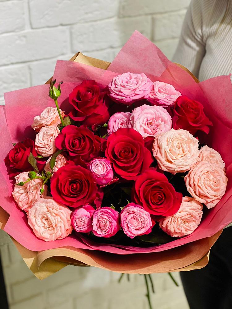 Букет цветов из: Розы в Колчаново