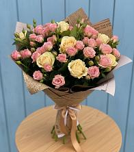 Букет цветов из:  Розы в Колчаново