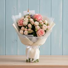 Букет цветов из:  Розы в Колчаново