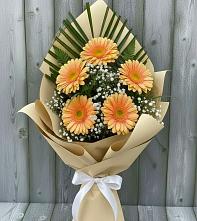 Букет цветов из:  Герберы в Колчаново